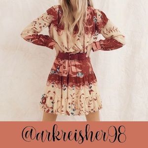 ANTHROPOLOGIE | Thessaly TIERED MINI SKIRT